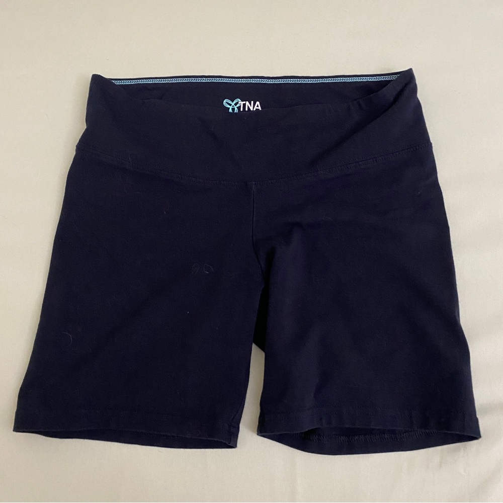 Aritzia TNA Black Biker Shorts